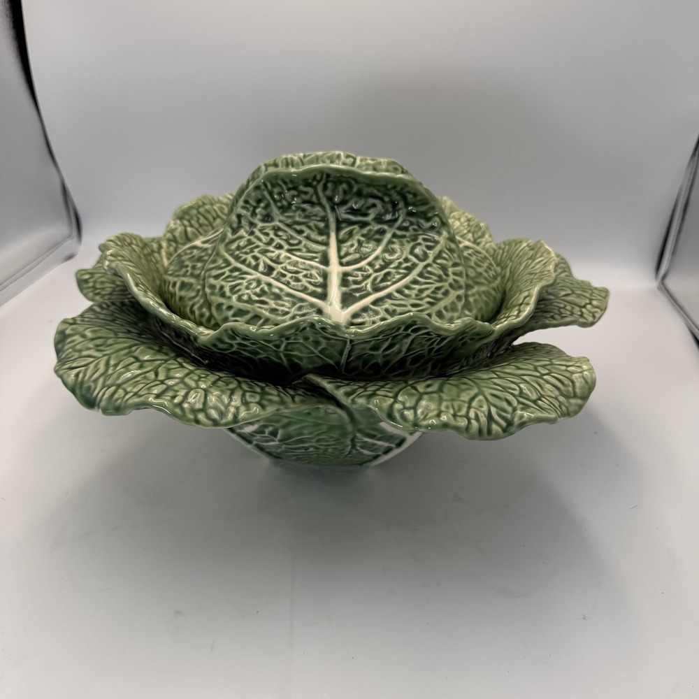 Bordallo Pinheiro Cabbage Tureen Made in Portugal
